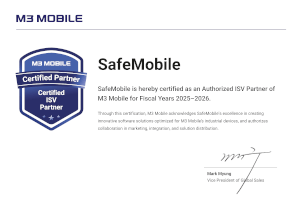 Сертификат SafeMobile и M3 Mobile